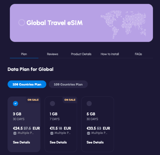 Nomad Global Travel eSIM