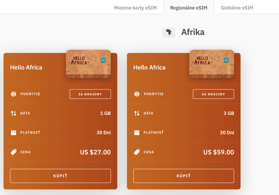 Airalo Hello Africa eSIM